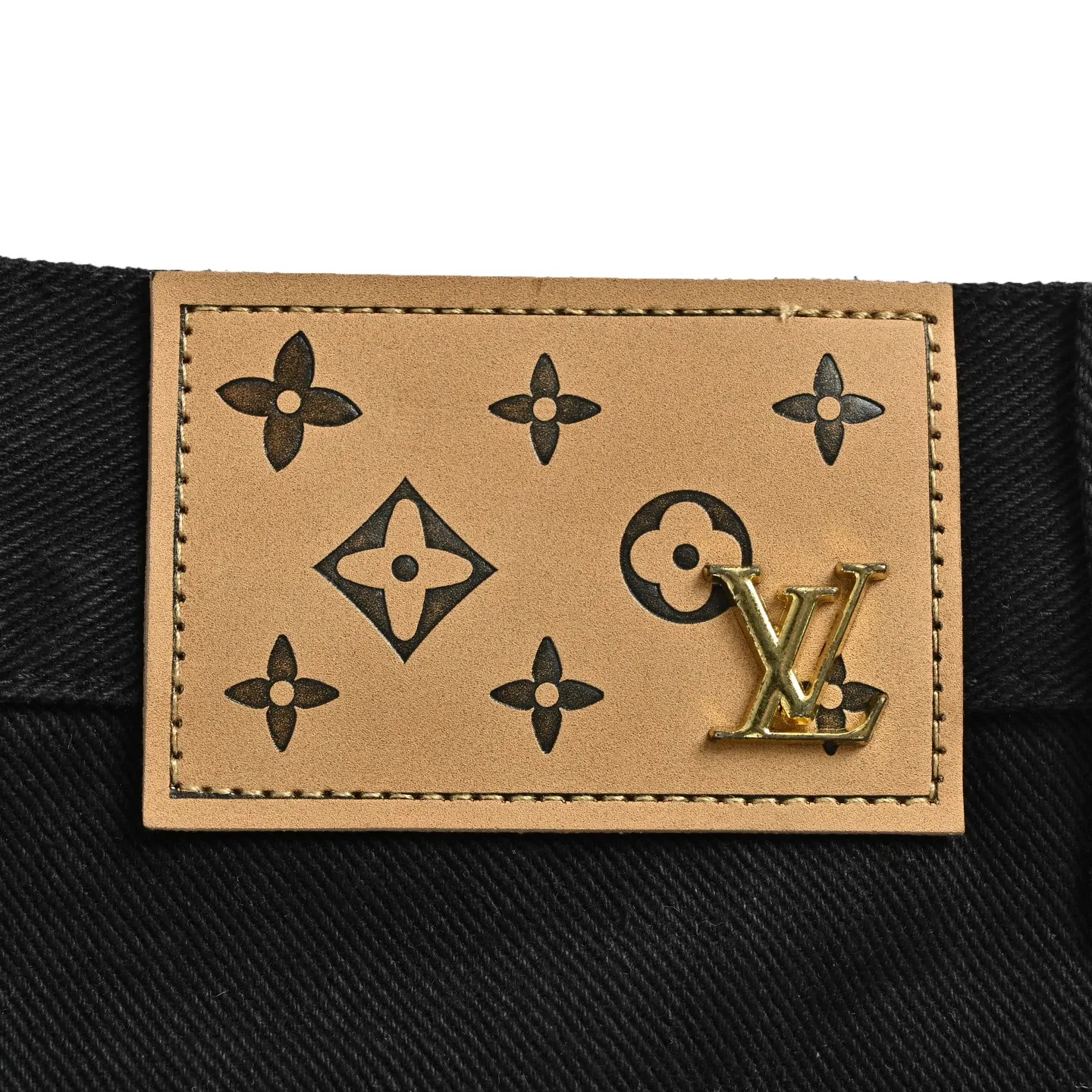 Louis Vuitton/Louis Vuitton embossed embossed presbyopic work jeans